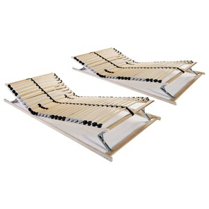 Diverse Hardware, Lattenroste 2 Stk. mit 28 Latten 7 Zonen 80 x 200 cm