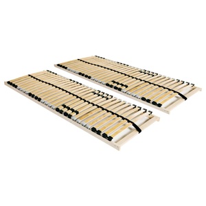 Diverse Hardware, Lattenroste 2 Stk. mit 28 Latten 7 Zonen 80 x 200 cm, vidaXL Lattenroste 2 Stk. mit 28 Latten 7 Zonen 80x200 cm