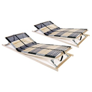 Diverse Hardware, Lattenroste 2 Stk. mit 42 Latten 7 Zonen 80 x 200 cm, vidaXL Lattenroste 2 Stk. mit 42 Latten 7 Zonen 80x200 cm