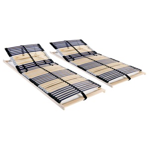 Diverse Hardware, Lattenroste 2 Stk. mit 42 Latten 7 Zonen 80 x 200 cm