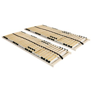 Diverse Hardware, Lattenroste 2 Stk. mit 28 Latten 7 Zonen 90 x 200 cm