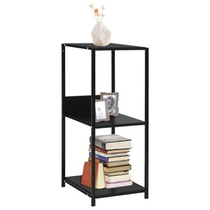 vidaXL, vidaXL Kleines Bücherregal Schwarz 33,5x39,6x79,7 cm Holzwerkstoff, vidaXL Kleines Bücherregal Schwarz 33,5x39,6x79,7 cm Holzwerkstoff