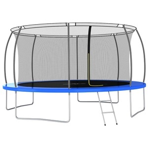 vidaXL, vidaXL Trampolin-Set Rund 460×80 cm 150 kg, vidaXL Trampolin-Set Rund 460×80 cm 150 kg