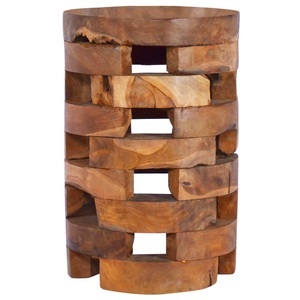 vidaXL, vidaXL Nachttisch 30x30x45 cm Massivholz Teak, vidaXL Nachttisch 30x30x45 cm Massivholz Teak