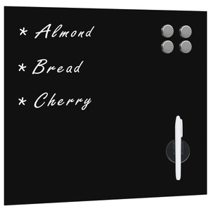 Diverse Hardware, Magnettafel Wandmontage Glas 40 x 40 cm, vidaXL Magnettafel Wandmontage Glas 40x40 cm