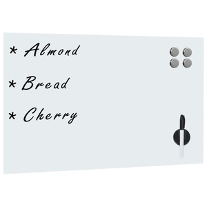 Diverse Hardware, Magnettafel Wandmontage Glas 50 x 30 cm