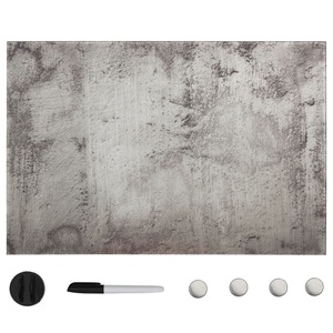 vidaXL, vidaXL Magnettafel Wandmontage Glas 50 x 30 cm, vidaXL Magnettafel Wandmontage Glas 50x30 cm