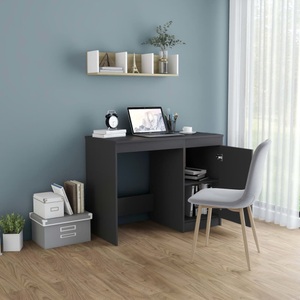 Schreibtisch Grau 100 x 50 x 76 cm Spanplatte