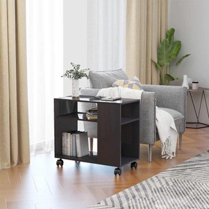 Diverse Hardware, Beistelltisch Hochglanz-Grau 70 x 35 x 55 cm Spanplatte, vidaXL Beistelltisch Hochglanz-Grau 70x35x55 cm Holzwerkstoff
