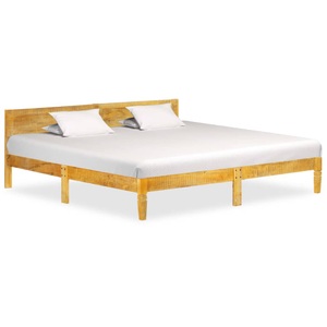 vidaXL, vidaXL Bettgestell Mango Massivholz 200 cm