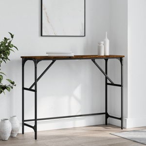 vidaXL, vidaXL Konsolentisch Räuchereiche 100x32x75 cm Holzwerkstoff, vidaXL Konsolentisch Räuchereiche 100x32x75 cm Holzwerkstoff