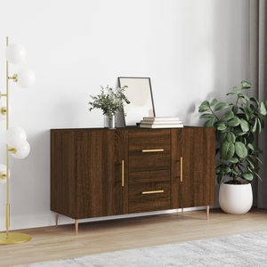 vidaXL, vidaXL Sideboard Braun Eichen-Optik 100x36x60 cm Holzwerkstoff