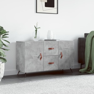 vidaXL, vidaXL Sideboard Betongrau 100x36x60 cm Holzwerkstoff