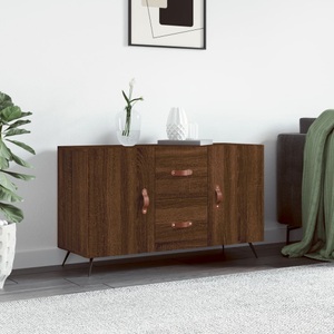vidaXL, vidaXL Sideboard Braun Eichen-Optik 100x36x60 cm Holzwerkstoff