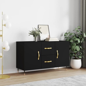 vidaXL, vidaXL Sideboard Schwarz 100x36x60 cm Holzwerkstoff