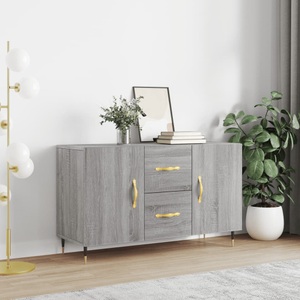 vidaXL, vidaXL Sideboard Grau Sonoma 100x36x60 cm Holzwerkstoff