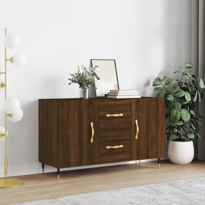 vidaXL, vidaXL Sideboard Braun Eichen-Optik 100x36x60 cm Holzwerkstoff