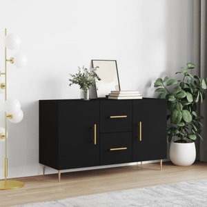 vidaXL, vidaXL Sideboard Schwarz 100x36x60 cm Holzwerkstoff