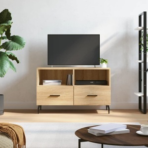 vidaXL, vidaXL TV-Schrank Sonoma-Eiche 80x36x50 cm Holzwerkstoff, vidaXL TV-Schrank Sonoma-Eiche 80x36x50 cm Holzwerkstoff