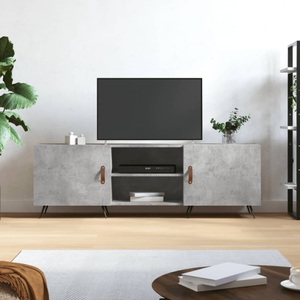 vidaXL, vidaXL TV-Schrank Betongrau 150x30x50 cm Holzwerkstoff