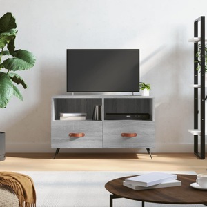 vidaXL, vidaXL TV-Schrank Grau Sonoma 80x36x50 cm Holzwerkstoff, vidaXL TV-Schrank Grau Sonoma 80x36x50 cm Holzwerkstoff
