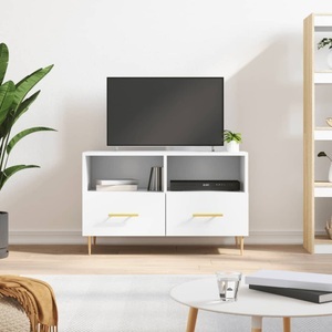 vidaXL, vidaXL TV-Schrank Weiß 80x36x50 cm Holzwerkstoff