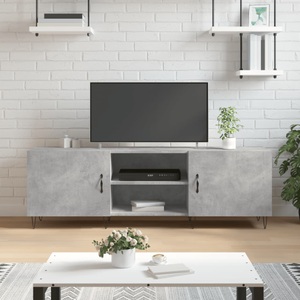 vidaXL, vidaXL TV-Schrank Betongrau 150x30x50 cm Holzwerkstoff
