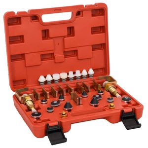 vidaXL, vidaXL Kühlsystemtester Set Rot 36x27x9 cm, vidaXL Kühlsystemtester Set Rot 36x27x9 cm