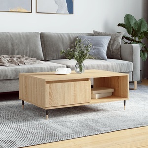vidaXL, vidaXL Couchtisch Sonoma-Eiche 90x60x35 cm Holzwerkstoff