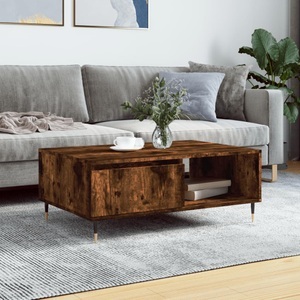 vidaXL, vidaXL Couchtisch Räuchereiche 90x60x35 cm Holzwerkstoff