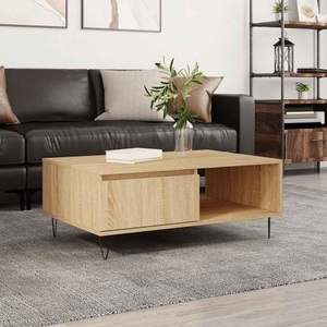 vidaXL, vidaXL Couchtisch Sonoma-Eiche 90x60x35 cm Holzwerkstoff