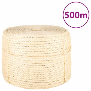 vidaXL, vidaXL Seil 100% Sisal 10 mm 500 m, vidaXL Seil 100% Sisal 10 mm 500 m