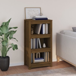 vidaXL, vidaXL Bücherregal Honigbraun 50x35x97 cm Massivholz Kiefer