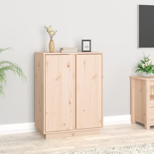 vidaXL, vidaXL Sideboard 60x35x80 cm Massivholz Kiefer, vidaXL Sideboard 60x35x80 cm Massivholz Kiefer