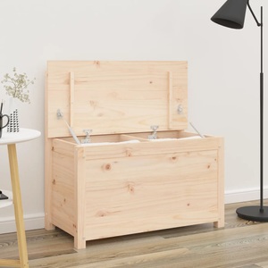 vidaXL, vidaXL Sitzbank 80x41x77 cm Massivholz Kiefer, vidaXL Sitzbank 80x41x77 cm Massivholz Kiefer