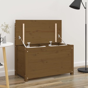 vidaXL, vidaXL Sitzbank Honigbraun 80x41x77 cm Massivholz Kiefer, vidaXL Sitzbank Honigbraun 80x41x77 cm Massivholz Kiefer