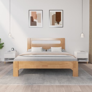 vidaXL, vidaXL Nachttische 2 Stk. Hochglanz-Weiß 50x46x50 cm Holzwerkstoff, vidaXL Nachttische 2 Stk. Hochglanz-Weiß 50x46x50 cm Holzwerkstoff