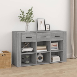 vidaXL, vidaXL Sideboard Grau Sonoma 100x30x59,5 cm Holzwerkstoff