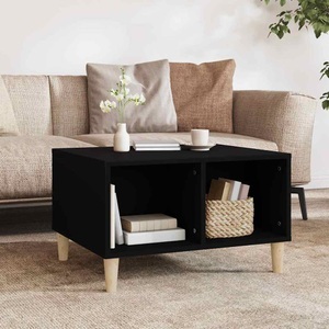 vidaXL, vidaXL Couchtisch Schwarz 60x50x36,5 cm Holzwerkstoff, vidaXL Couchtisch Schwarz 60x50x36,5 cm Holzwerkstoff