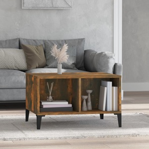 vidaXL, vidaXL Couchtisch Räuchereiche 60x50x36,5 cm Holzwerkstoff, vidaXL Couchtisch Räuchereiche 60x50x36,5 cm Holzwerkstoff