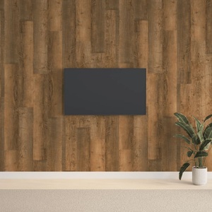 vidaXL, vidaXL Wandpaneele Holzoptik Braun PVC 2,06 m²
