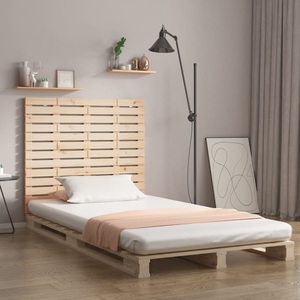 vidaXL, vidaXL Wand-Kopfteil 126x3x91,5 cm Massivholz Kiefer, vidaXL Wand-Kopfteil 126x3x91,5 cm Massivholz Kiefer