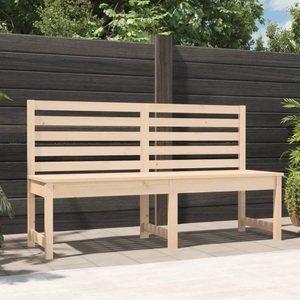 vidaXL, vidaXL Gartenbank 157,5 cm Massivholz Kiefer