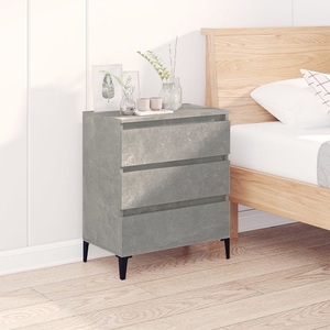 vidaXL, vidaXL Sideboard Betongrau 60x35x70 cm Holzwerkstoff