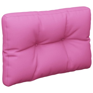 vidaXL, vidaXL Kissen für Palettensofa Rosa 60x40x12 cm Stoff, vidaXL Palettenkissen Rosa 60x40x12 cm Stoff