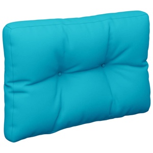 vidaXL, vidaXL Kissen für Palettensofa Türkis 60x40x12 cm Stoff, vidaXL Palettenkissen Türkis 60x40x12 cm Stoff