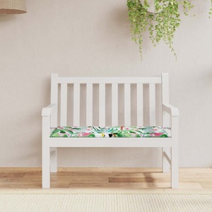 vidaXL, vidaXL Gartenbank-Auflage Mehrfarbig 120x50x3 cm Oxford-Gewebe