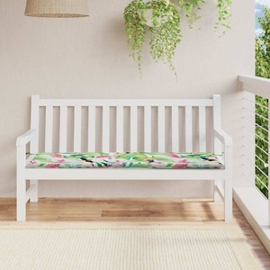 vidaXL, vidaXL Gartenbank-Auflage Mehrfarbig 150x50x3 cm Oxford-Gewebe