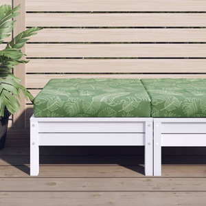vidaXL, vidaXL Palettenkissen Blattmuster 60x60x10 cm Oxford-Gewebe, vidaXL Palettenkissen Blattmuster 60x60x8 cm Oxford-Gewebe
