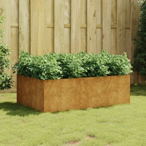 vidaXL, vidaXL Hochbeet 120x80x40 cm Cortenstahl, vidaXL Hochbeet 120x80x40 cm Cortenstahl